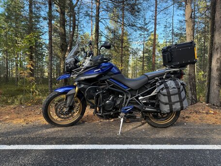 2012 Triumph Tiger 800, синий, 550000 рублей, вид 2