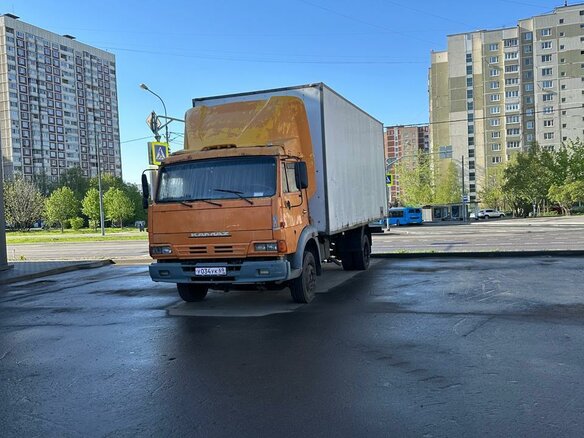 2006 КамАЗ 4308, оранжевый, 700000 рублей