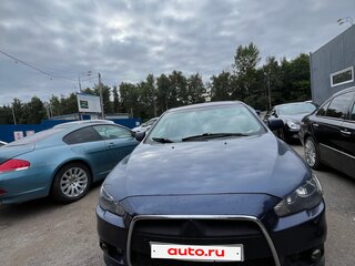 2007 Mitsubishi Lancer X, синий, 670000 рублей, вид 1