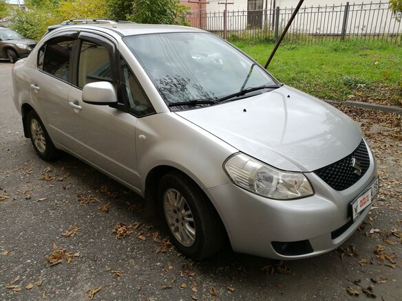 2008 Suzuki SX4 I (Classic), серый - вид 1