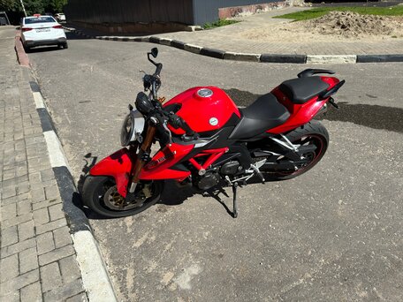 2013 Stels 600 Benelli, красный, 480000 рублей, вид 5