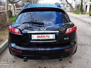 2007 Infiniti FX35 I (S50) Рестайлинг, чёрный, 1250000 рублей, вид 2