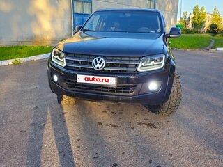 2012 Volkswagen Amarok Double Cab part-time I, чёрный, 1750000 рублей, вид 2