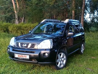 2008 Nissan X-Trail II, чёрный, 1800000 рублей, вид 1