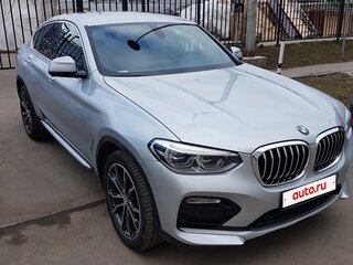 2019 BMW X4 20d II (G02), серебристый, 4550000 рублей, вид 4