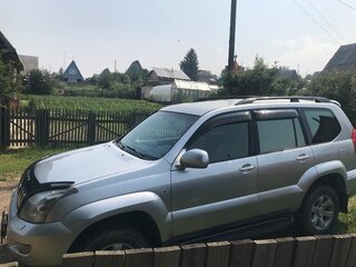 2007 Toyota Land Cruiser Prado 5-speed 120 Series, серебристый, 2100000 рублей, вид 2