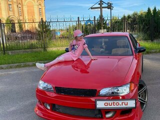 1993 Toyota Mark II VII (X90), красный, 1200000 рублей, вид 1