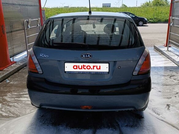 2007 Kia Rio II, серый, 500000 рублей - вид 6