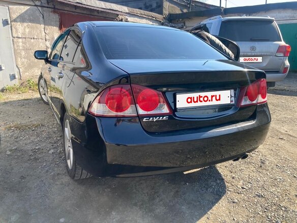 2008 Honda Civic VIII, чёрный, 850000 рублей - вид 7