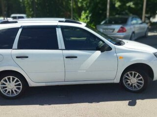 2014 Lada (ВАЗ) Kalina II, белый, 540000 рублей, вид 2