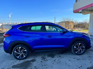 2019 Hyundai Tucson III Рестайлинг, синий, 2850000 рублей, вид 4