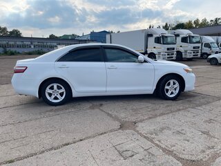 2009 Toyota Camry VI (XV40) Рестайлинг, белый, 1350000 рублей, вид 3