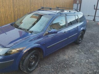 2008 Renault Megane II Рестайлинг, синий, 599999 рублей, вид 4