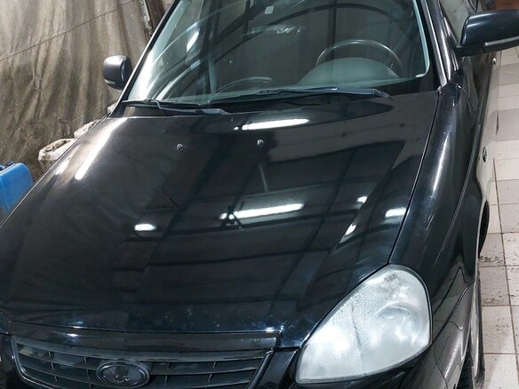 2011 Lada (ВАЗ) Priora I, чёрный, 320000 рублей - вид 11