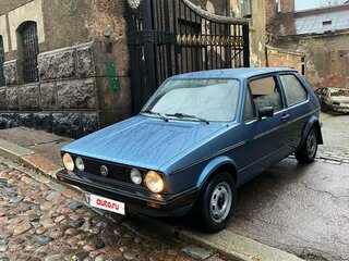 1983 Volkswagen Golf I, голубой, 950000 рублей, вид 2