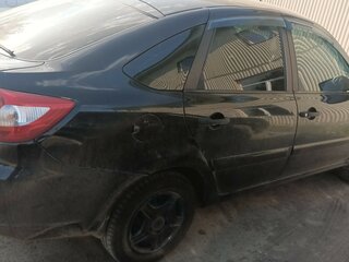2014 Lada (ВАЗ) Granta I, чёрный, 450000 рублей, вид 3
