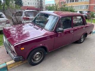 2003 Lada (ВАЗ) 2107, пурпурный, 180000 рублей, вид 2