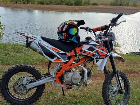 2024 Kayo Basic TT125, оранжевый, 67000 рублей, вид 3