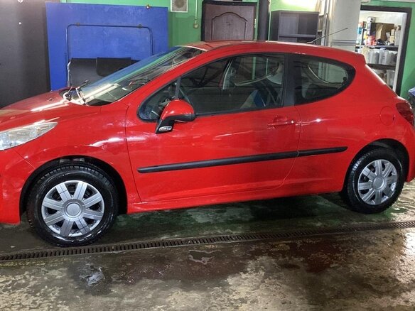 2008 Peugeot 207 I, красный, 590000 рублей - вид 8