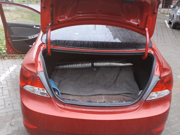 2011 Hyundai Solaris I, пурпурный, 900000 рублей - вид 13