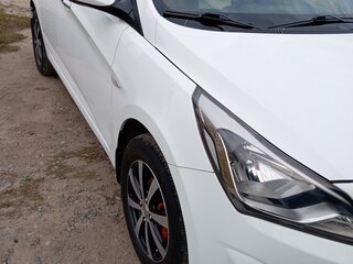 2014 Hyundai Solaris I Рестайлинг, белый, 1150000 рублей, вид 5