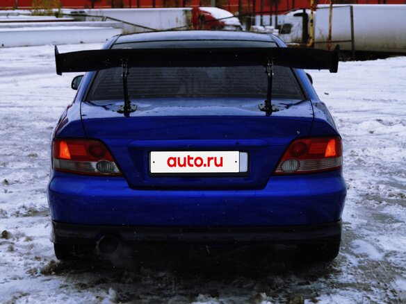 2002 Mitsubishi Galant VR-4 VIII Рестайлинг, синий, 800000 рублей - вид 7