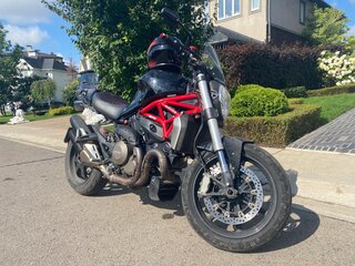 2015 Ducati Monster 1200, чёрный, 800000 рублей, вид 2