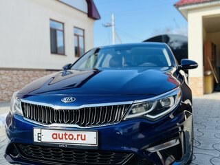 2019 Kia Optima IV Рестайлинг, синий, 2100000 рублей, вид 4