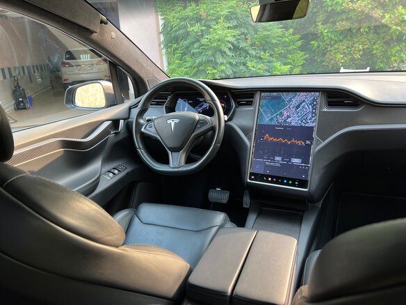 2018 Tesla Model X 100D I, серый, 4550000 рублей - вид 10
