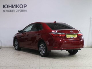 2018 Toyota Corolla XI (E160, E170, E180) Рестайлинг 1, красный, 1639000 рублей, вид 4