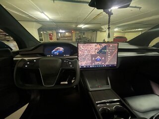 2022 Tesla Model X Long Range I Рестайлинг, синий, 8950000 рублей, вид 5