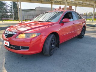 2006 Mazda 6 I (GG) Рестайлинг, красный, 585000 рублей, вид 1