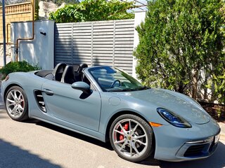 2017 Porsche Boxster S IV 718 (982), серый, 5500000 рублей, вид 1