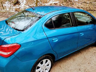 2019 Mitsubishi Mirage VI Рестайлинг, голубой, 1300000 рублей, вид 2