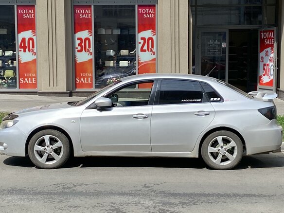 2008 Subaru Impreza III, серый, 690000 рублей - вид 7