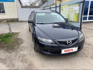 2006 Mazda 6 I (GG) Рестайлинг, чёрный, 660000 рублей, вид 1