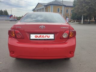 2008 Toyota Corolla X (E140, E150), красный, 580000 рублей, вид 3