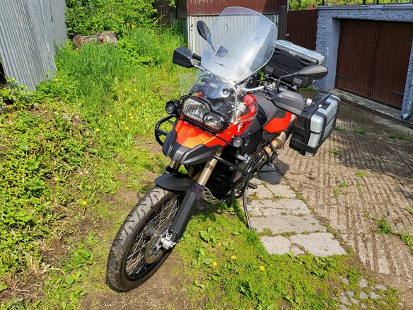2011 BMW F 800 GS, оранжевый, 720000 рублей - вид 8