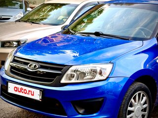 2018 Lada (ВАЗ) Granta I, синий, 600000 рублей, вид 1