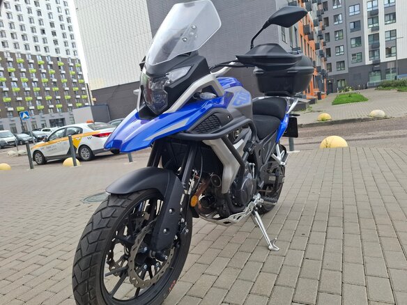 2023 Kove 500X, синий, 450000 рублей