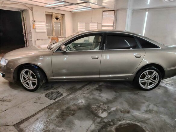 2007 Audi A6 III (C6), бежевый, 1210000 рублей - вид 4