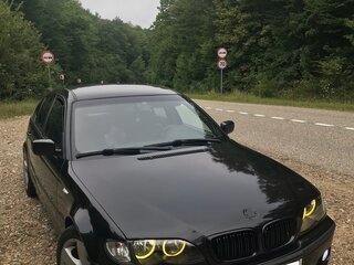 2003 BMW 3 серии 318i IV (E46) Рестайлинг, чёрный, 850000 рублей, вид 1