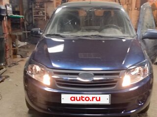 2013 Lada (ВАЗ) Granta I, синий, 500000 рублей, вид 1