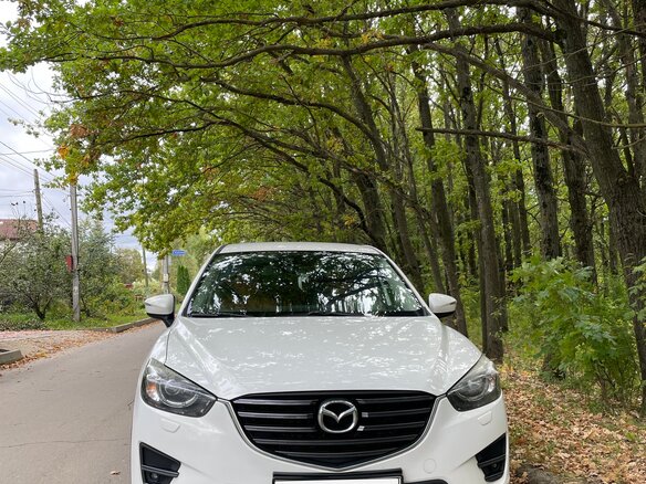 2015 Mazda CX-5 I Рестайлинг, белый, 1700000 рублей - вид 2