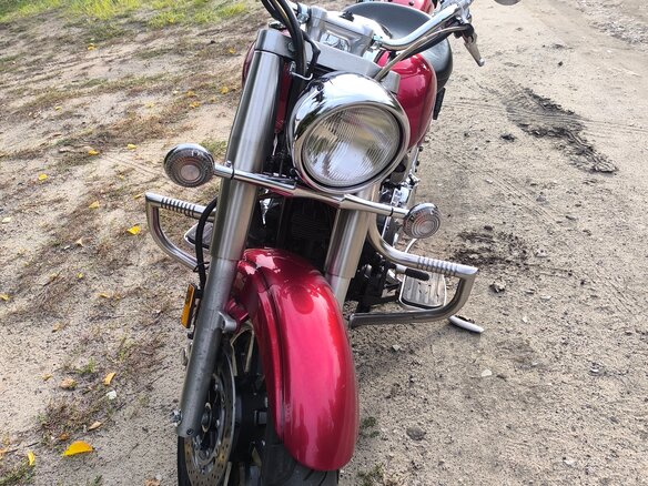 2006 Yamaha XV 1700 Road Star, красный, 650000 рублей - вид 3