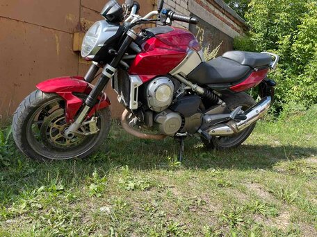 2007 Aprilia Mana 850, красный, 425000 рублей, вид 4