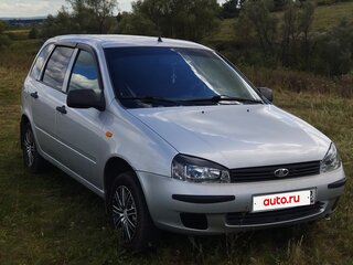 2013 Lada (ВАЗ) Kalina I, серебристый, 350000 рублей, вид 2