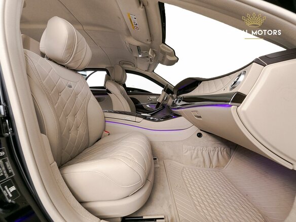 2018 Mercedes-Benz Maybach S-Класс S650 Guard I (X222) Рестайлинг, чёрный - вид 21