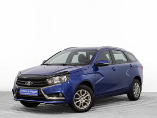 2021 Lada (ВАЗ) Vesta SW I, синий, 999000 рублей, вид 3