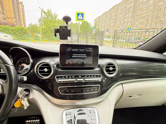 2019 Mercedes-Benz V-Класс 250 d экстра длинный III (W447) Рестайлинг, синий - вид 4